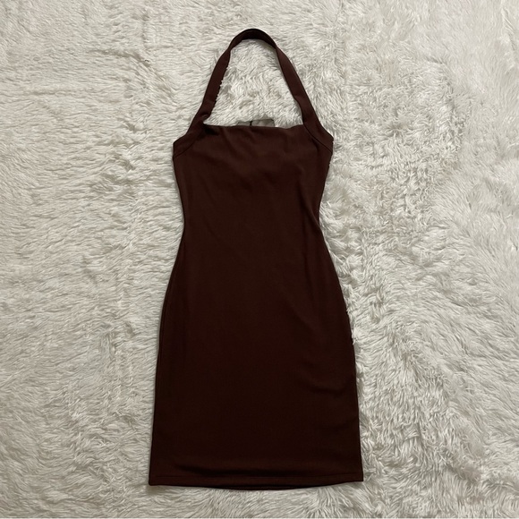 naked wardrobe Dresses & Skirts - Naked Wardrobe Brown Mini Dress